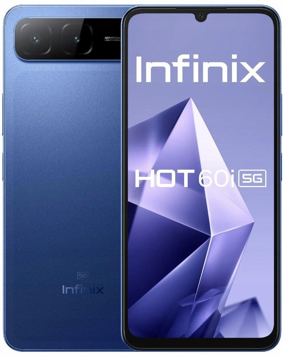 Smartfon Infinix Hot 60i 5G 8/256GB Shadow Blue