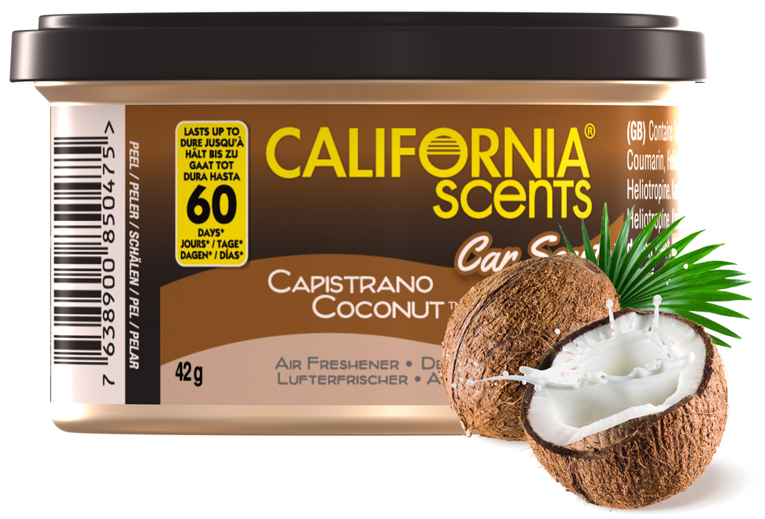 

Zapach California Car Scents Capistrano Coconut