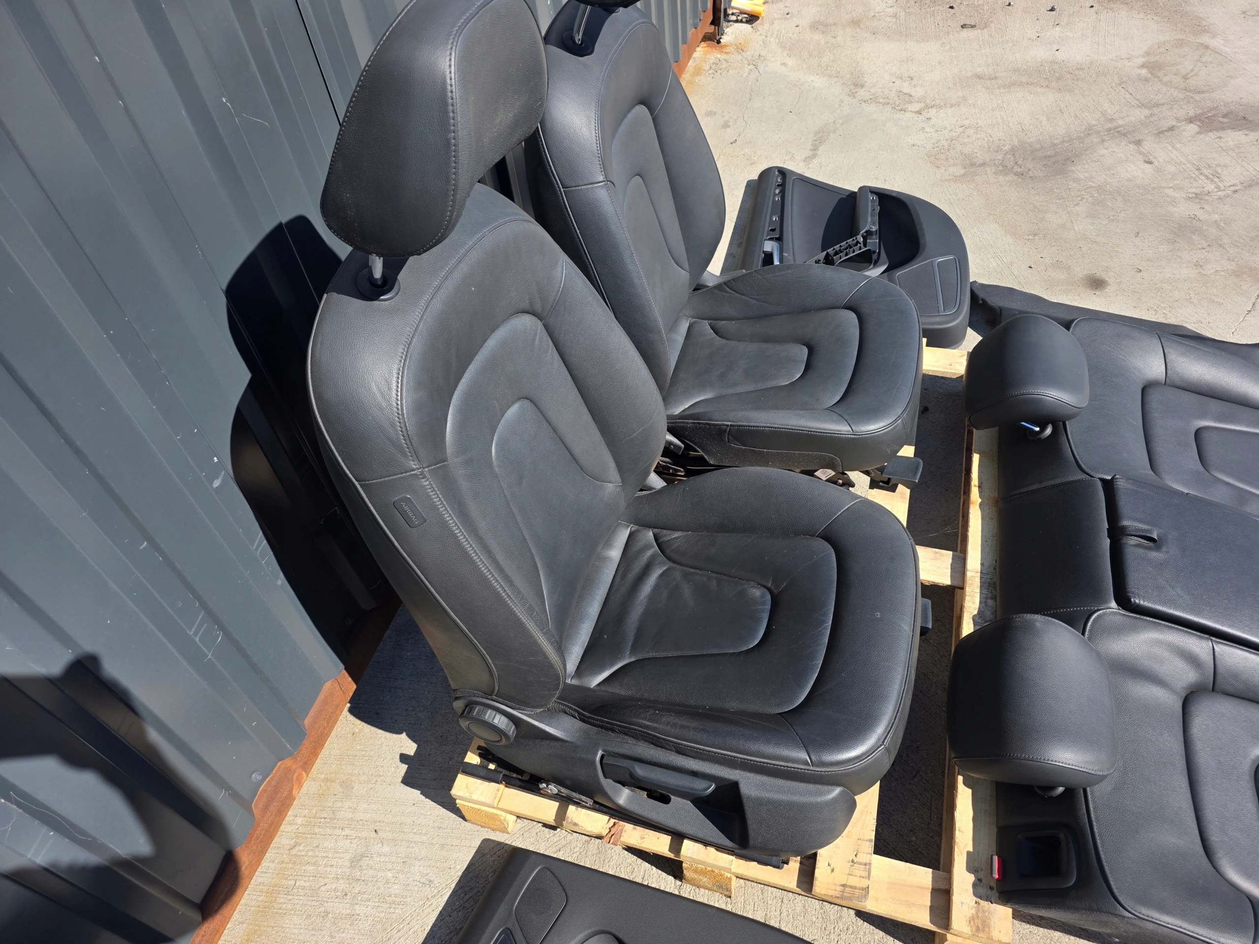 Sitz Sitze AUDI A5 8T SPORTBACK Leder KOMPLET heizung !!!