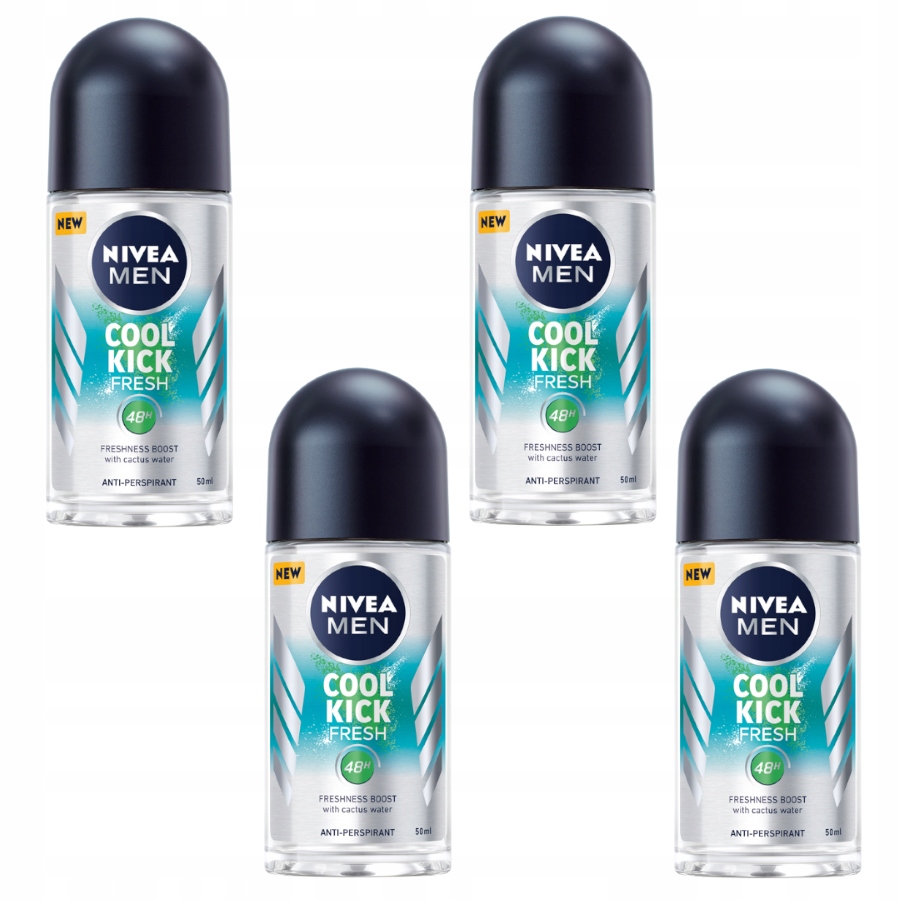 

Antyperspirant męski Nivea Men Fresh Kick x4