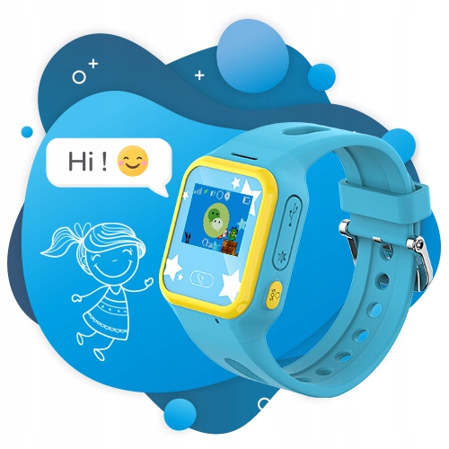 SMARTWATCH DLA DZIECI GPS CALMEAN MINI TELEFON SIM Marka CALMEAN