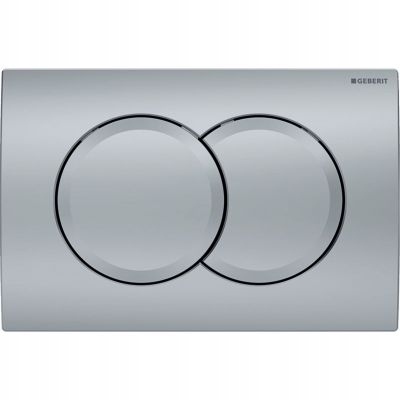 Splachovací tlačítko Wc Geberit Delta 01 chrom matný 115.107.46.1 DuofixBasic