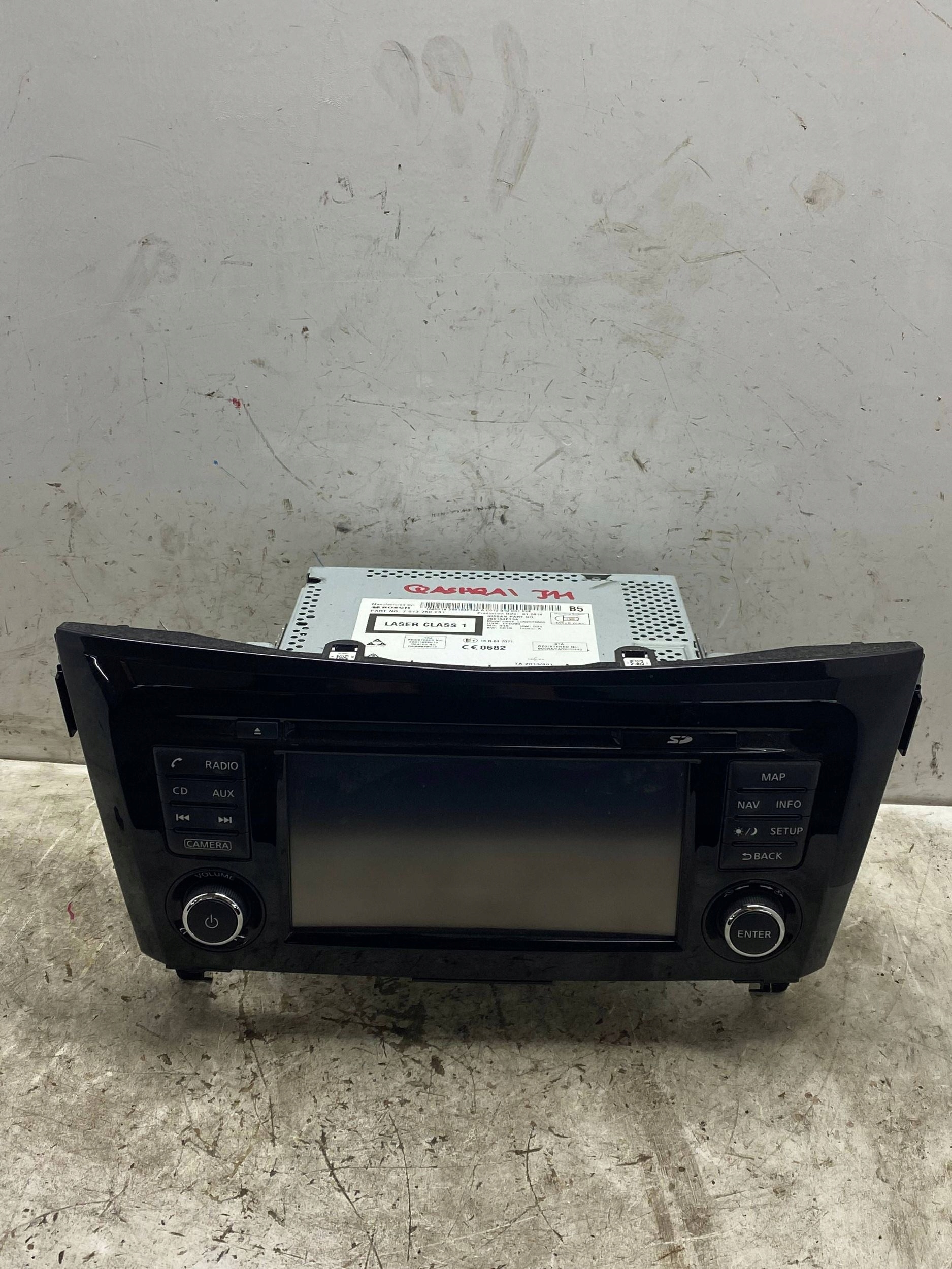 QASHQAI J11 RADIO Navigation Bildschirm 259154ET3A