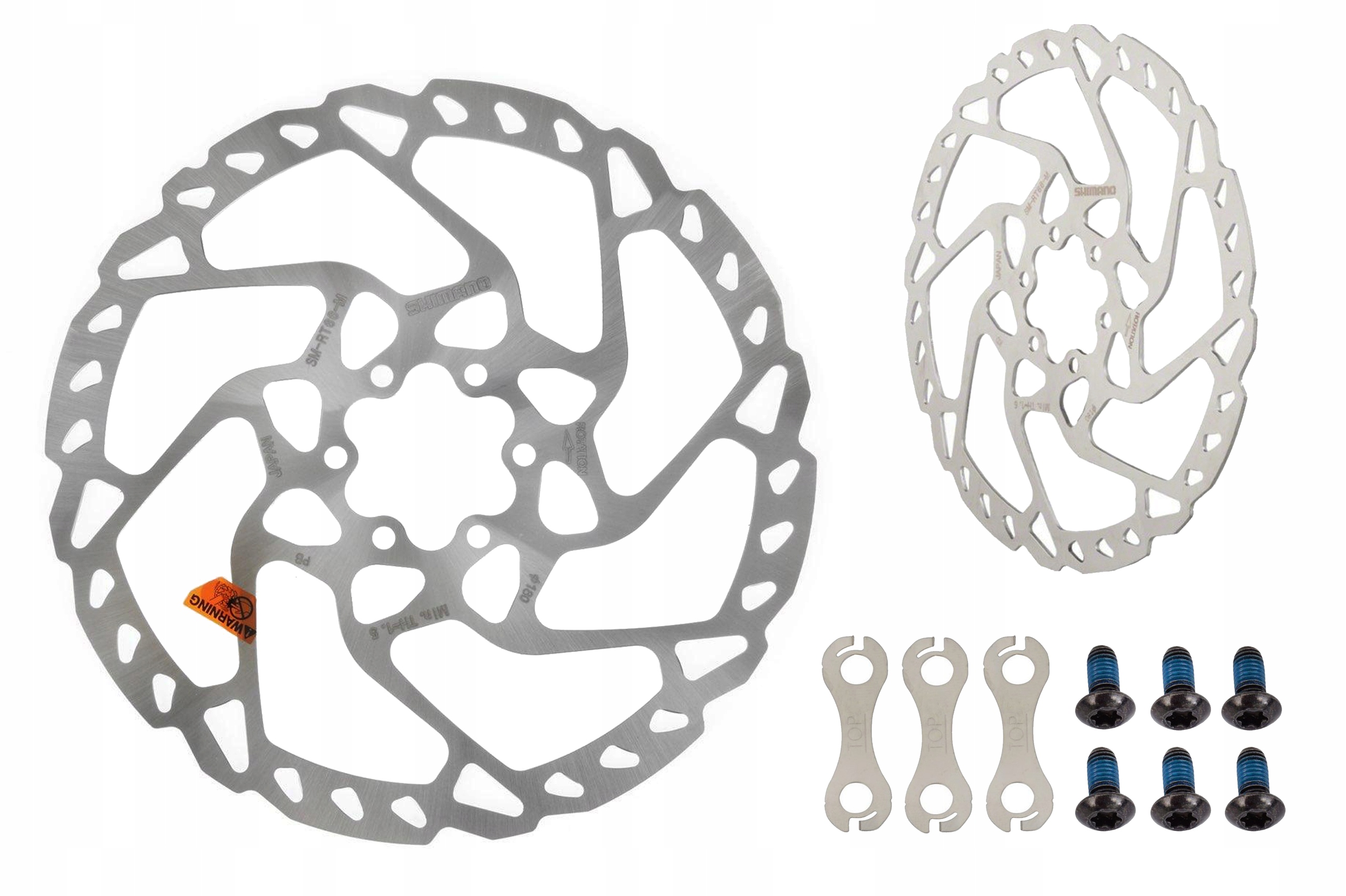 TARCZA HAMULCOWA SHIMANO SM-RT66 180mm 6 śrub