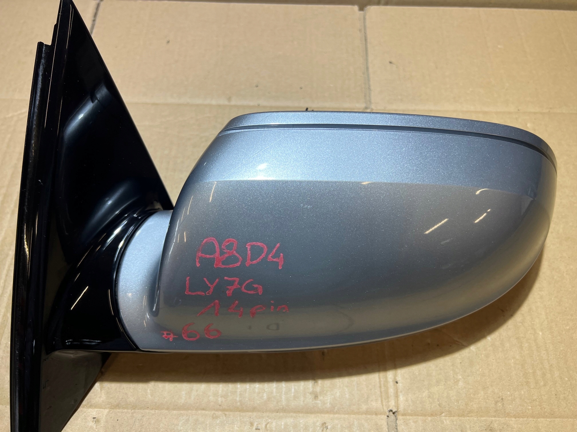 AUDI A8 D4 mirror left 14 PIN LY7G FOTOCHROM