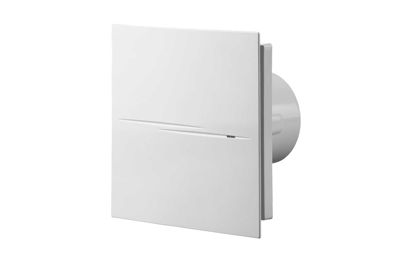 Axiálny ventilátor fi 100 mm s časovačom, tichý biely Vents 100QUIET-STYLET