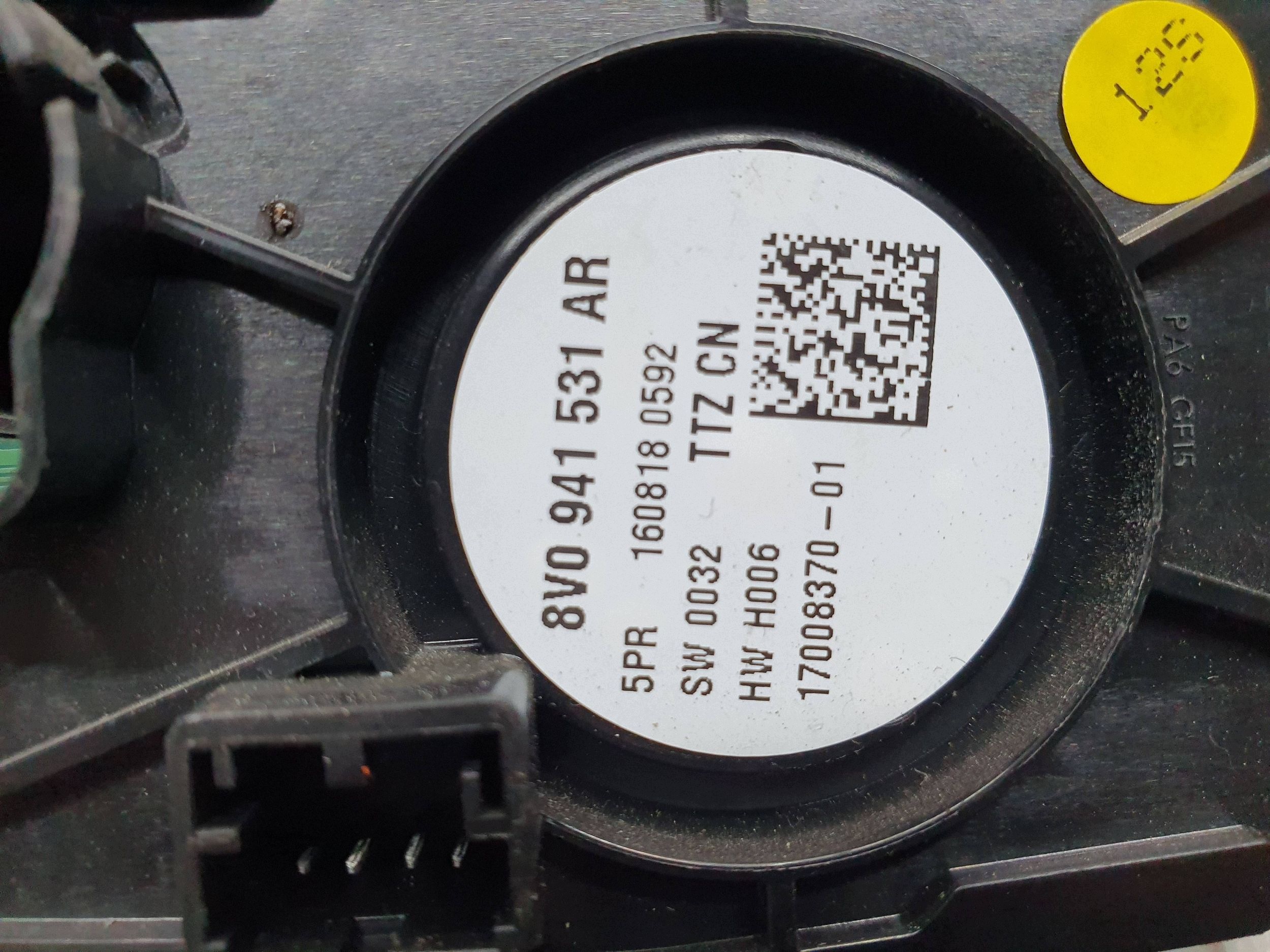 PANEL interruttore luci EUROPA 8V0941531AR AUDI A3 8V LIFT Q2 81A