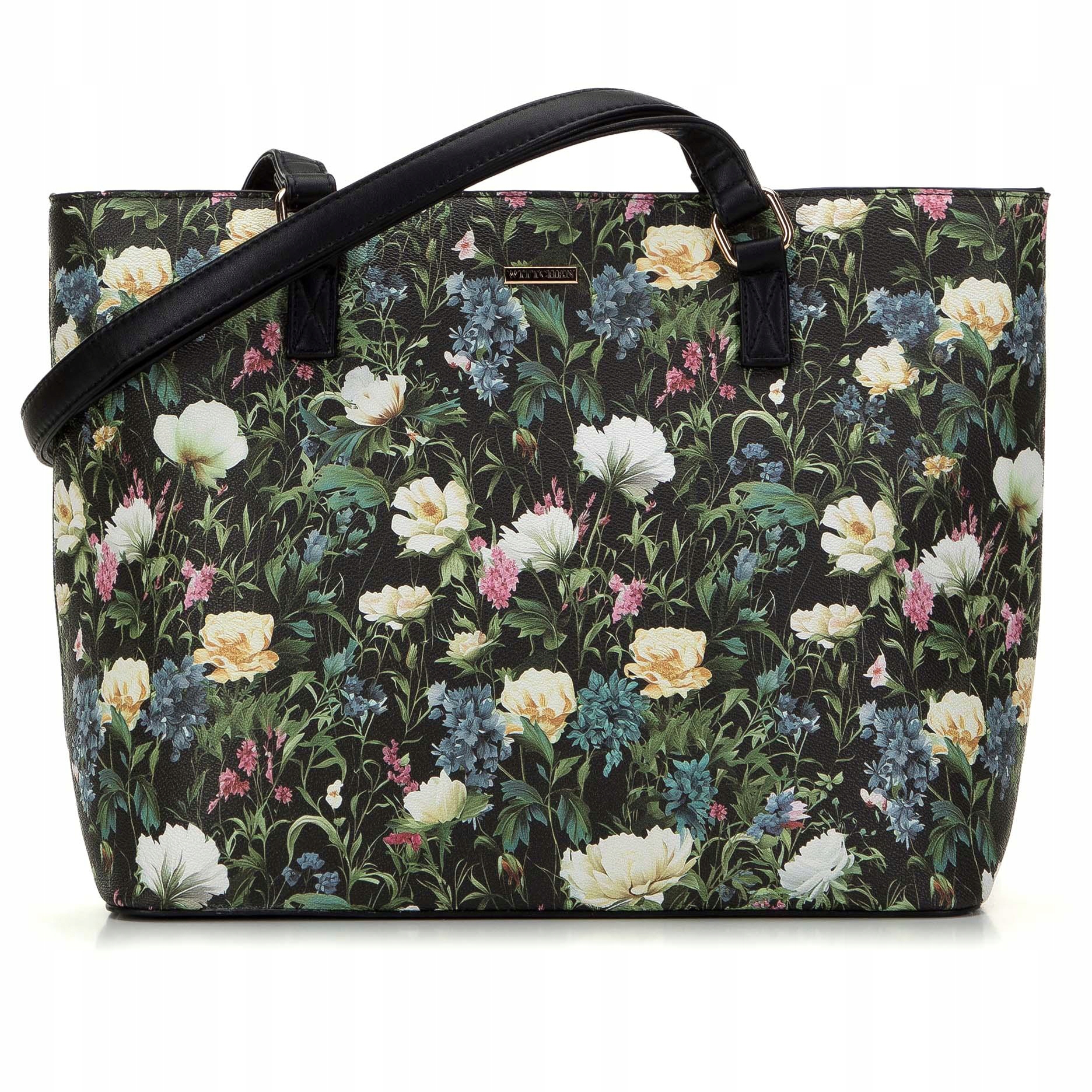 Duża shopperka w kwiaty WITTCHEN 98-4Y-200-1