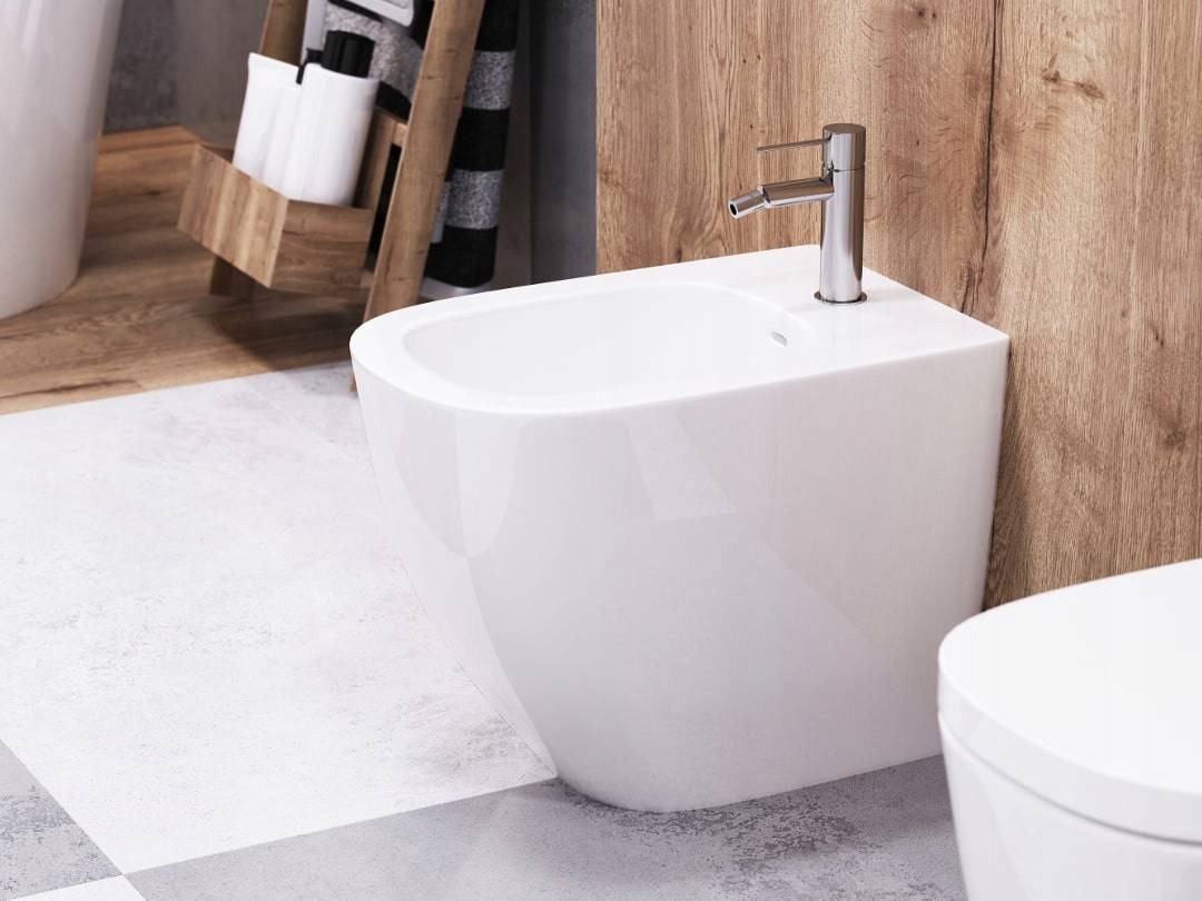 Bateria bidetowa Corsan CMB7531CH Lugo chromowana Linia Lugo