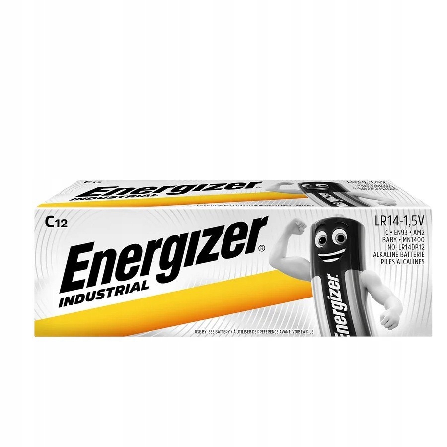 Bateria Industrial alkaliczna C LR14 12 szt. Bulk