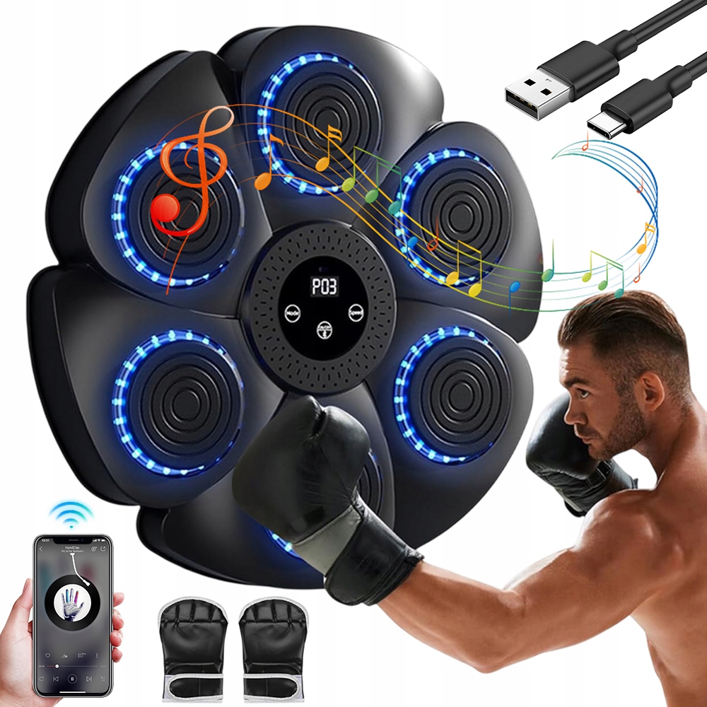 Bluetooth Boxovací Stroj S 9 Režimy A 18 Rychlostmi, Funkce Počítání