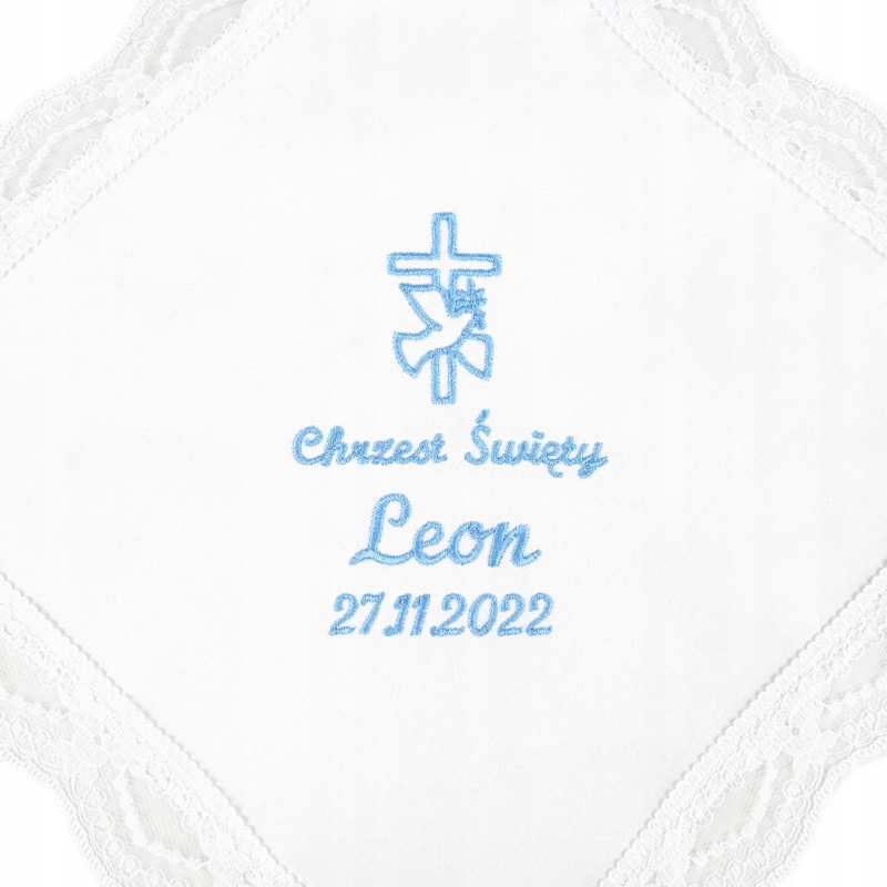 

Szatka Do Chrztu, Chrzczonka Krzyż Z Gołębicą