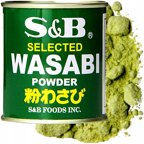 

Wasabi w Proszku 30g S&b Puszka Sushi Japonia