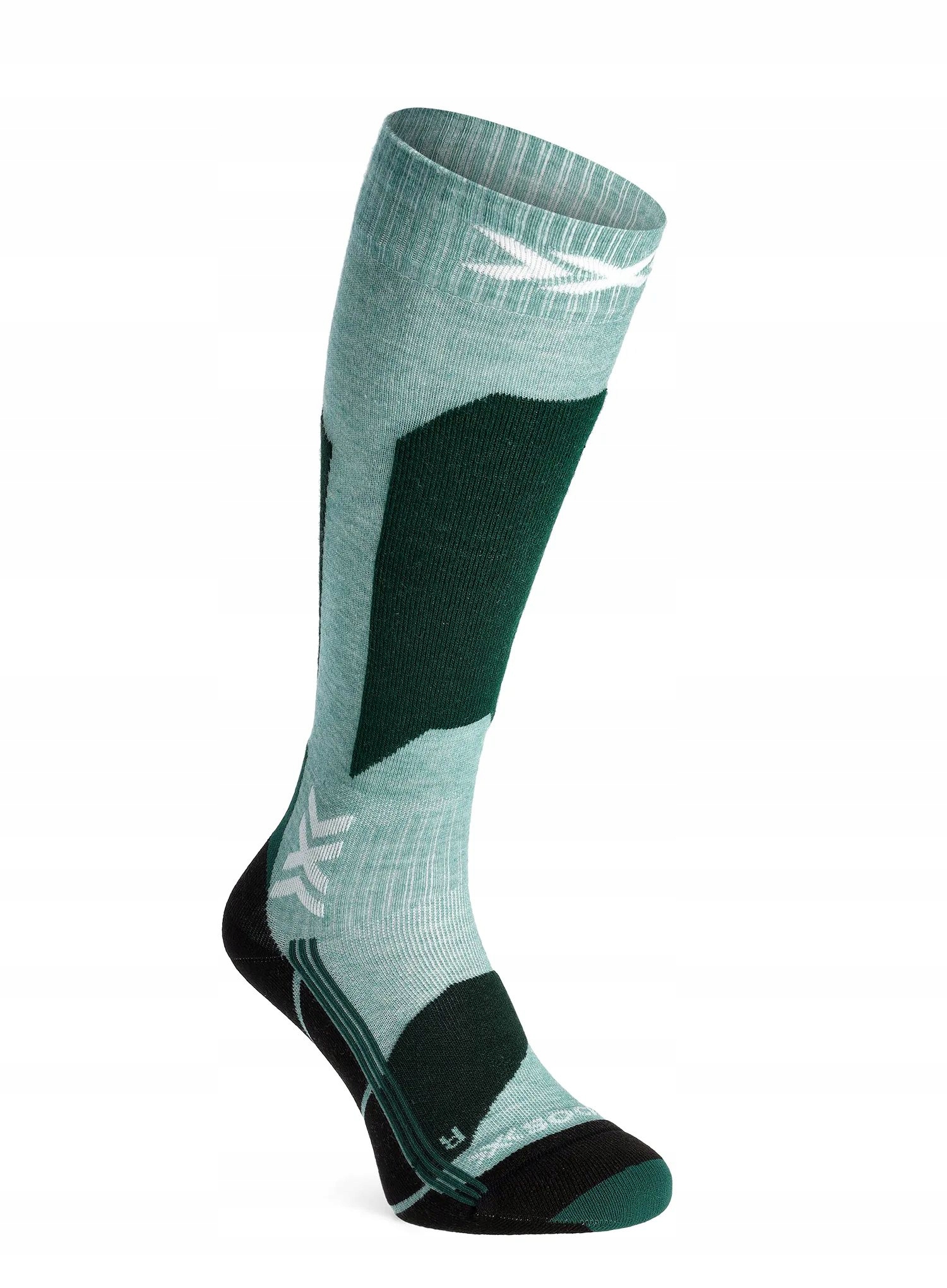 Skarpety narciarskie damskie X-Socks Ski Discover Otc sage green 35-36
