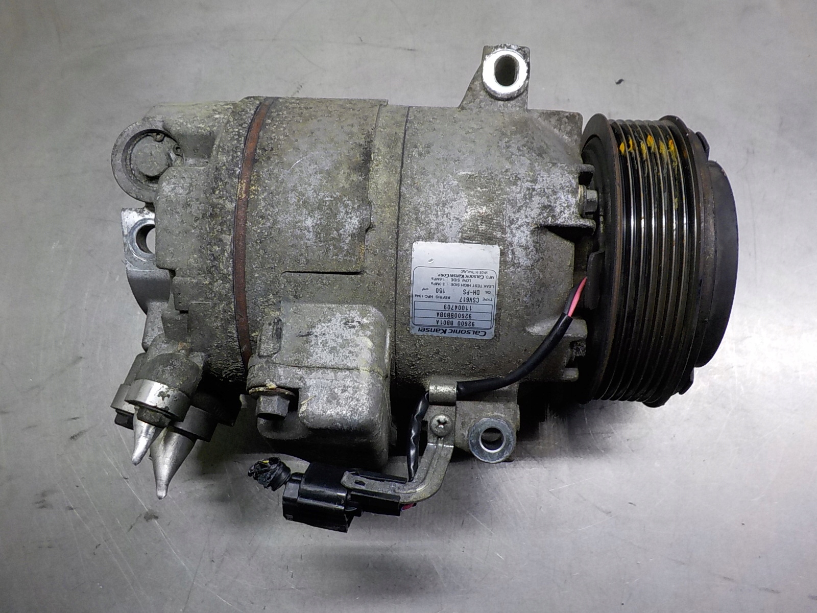 NISSAN QASHQAI 1.6 B air conditioning compressor 92600BB01A