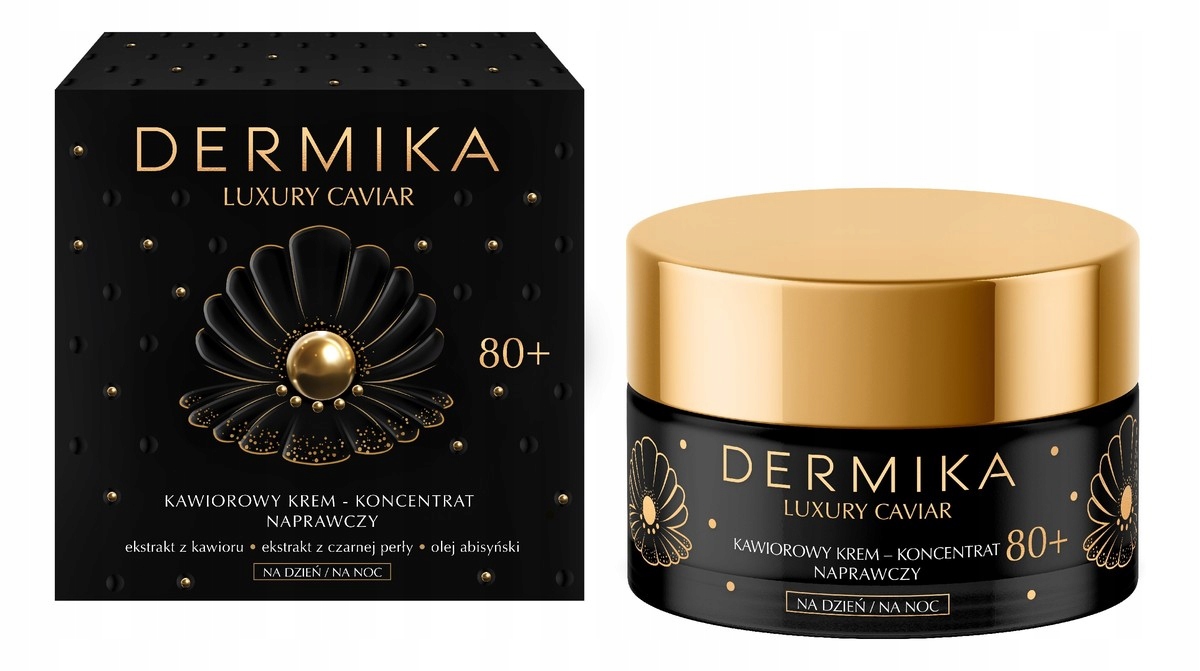 Dermika Luxury caviar Kaviárový krém 80+ 50 ml