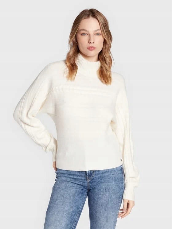 Guess Ecru Volný Svetr (XL)