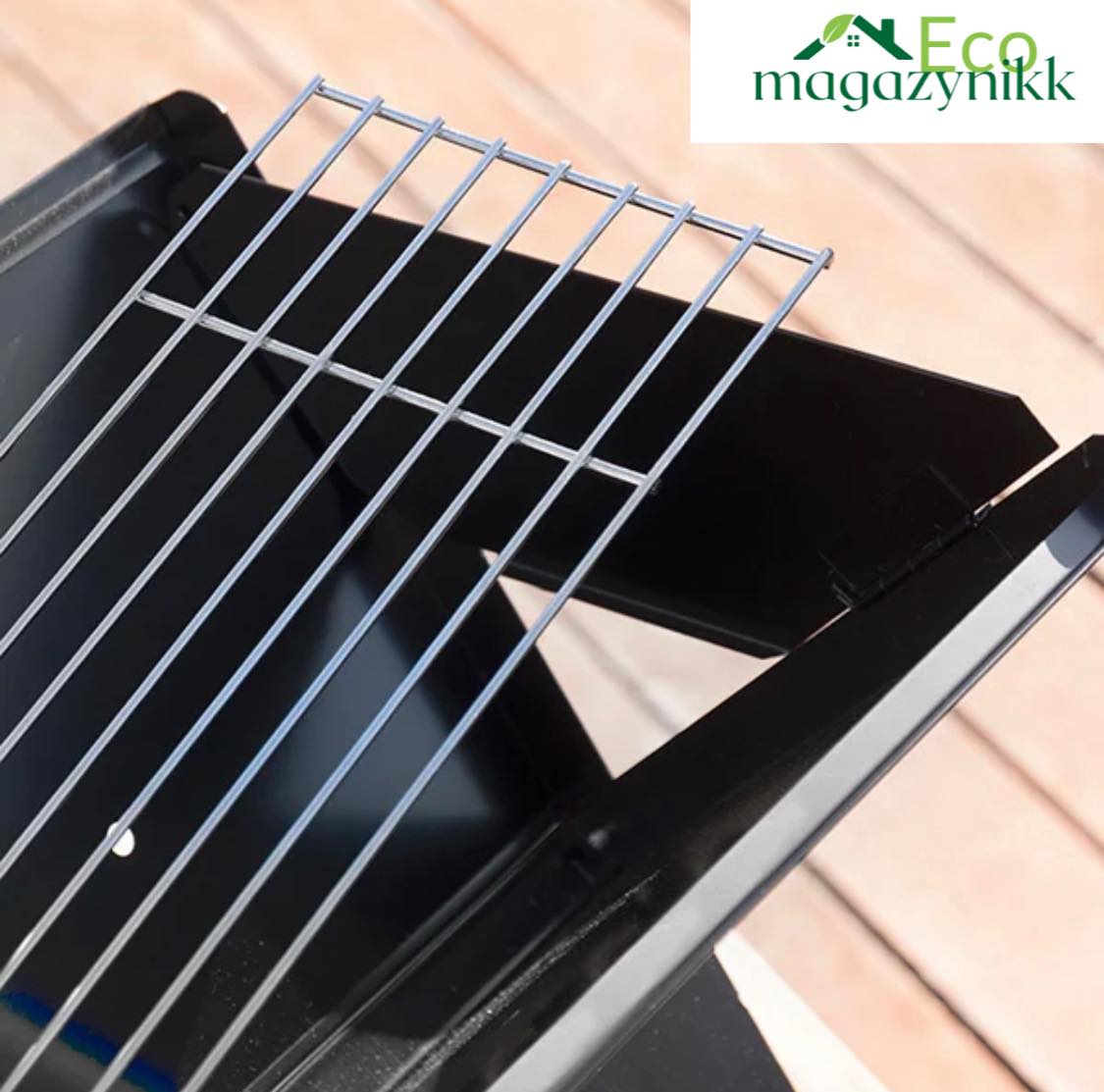 GRILL WALIZKA ROZKŁADANA STALOWY SOLIDNY GRILL Producent inna