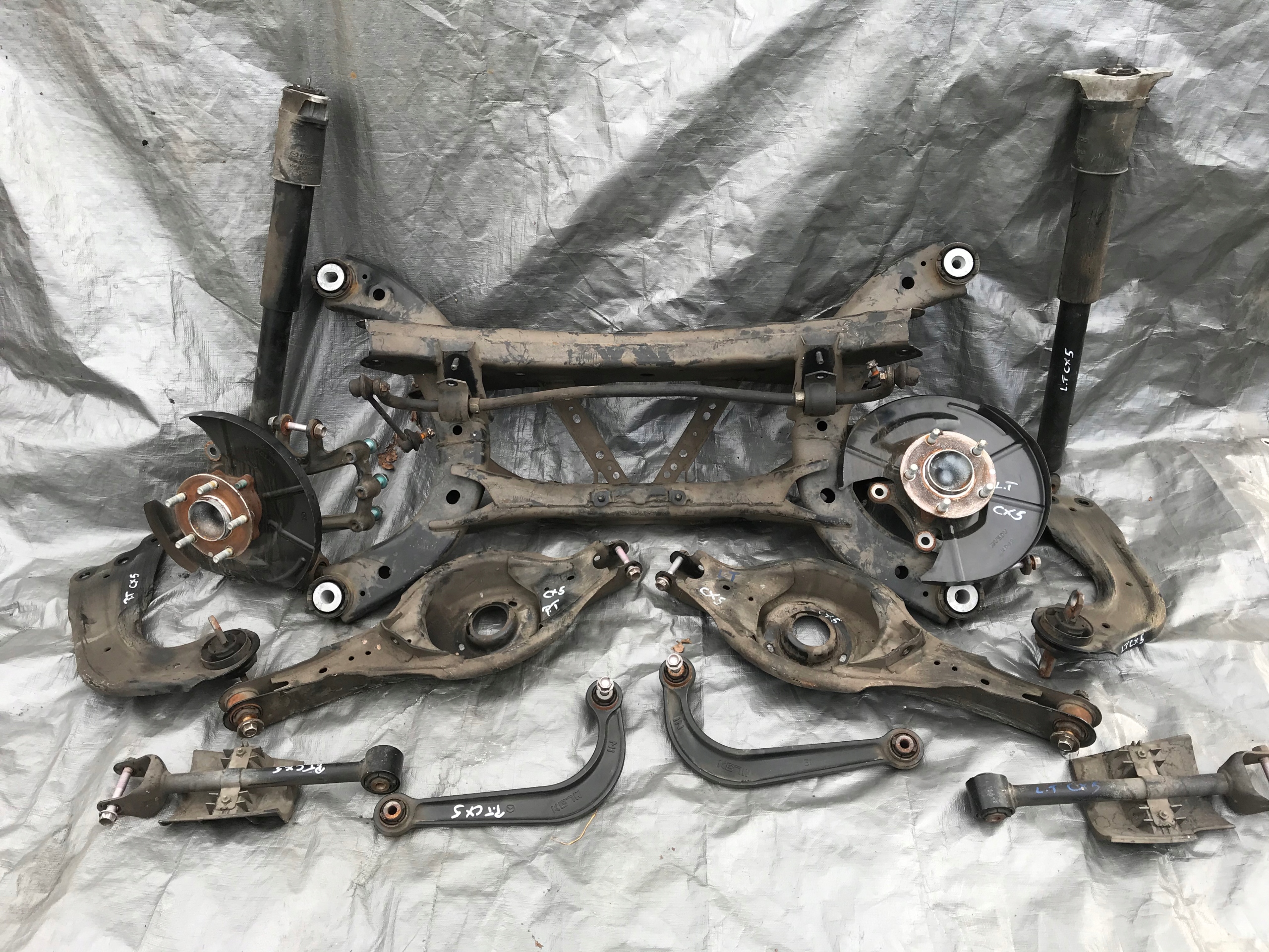 MAZDA CX5 II КРОСОВЕР ЛІВИЙ ЗАДНІЙ ЗАДНІЙ ЛІВИЙ 2WD