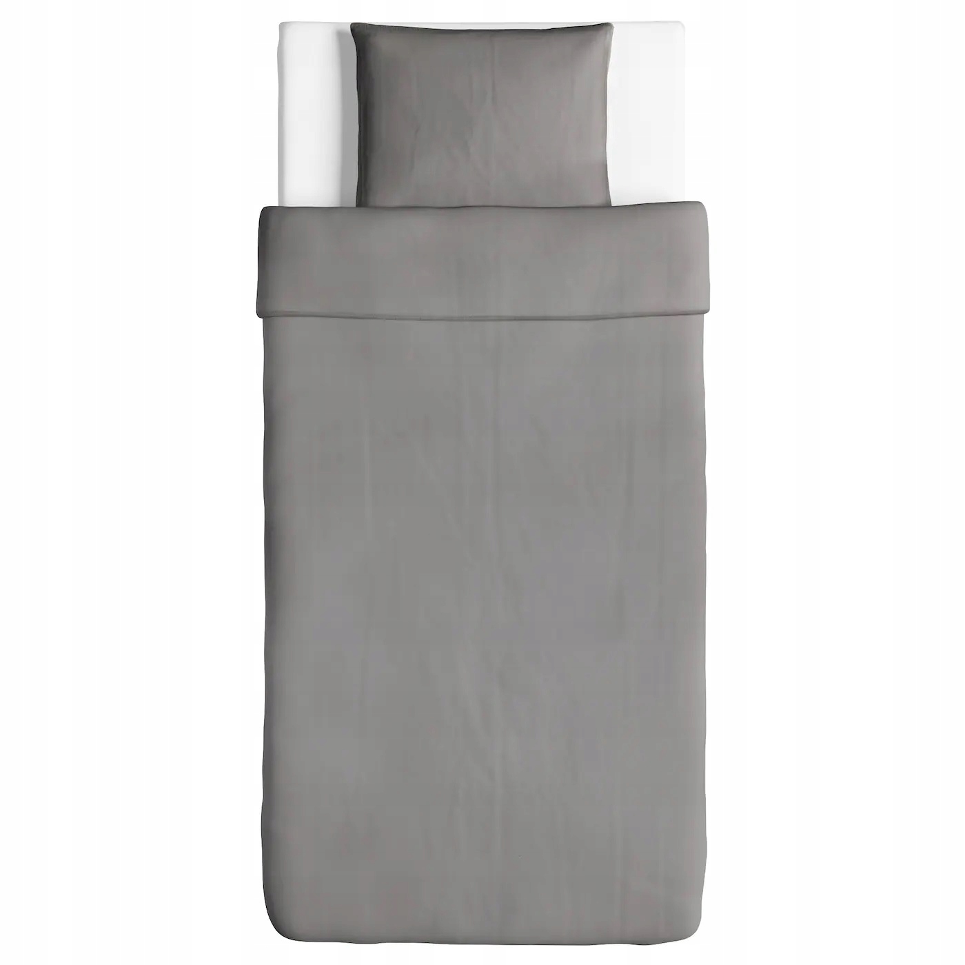 Ikea Angslilja Sada povlečení 150x200/50x60 cm Šedá Bavlna