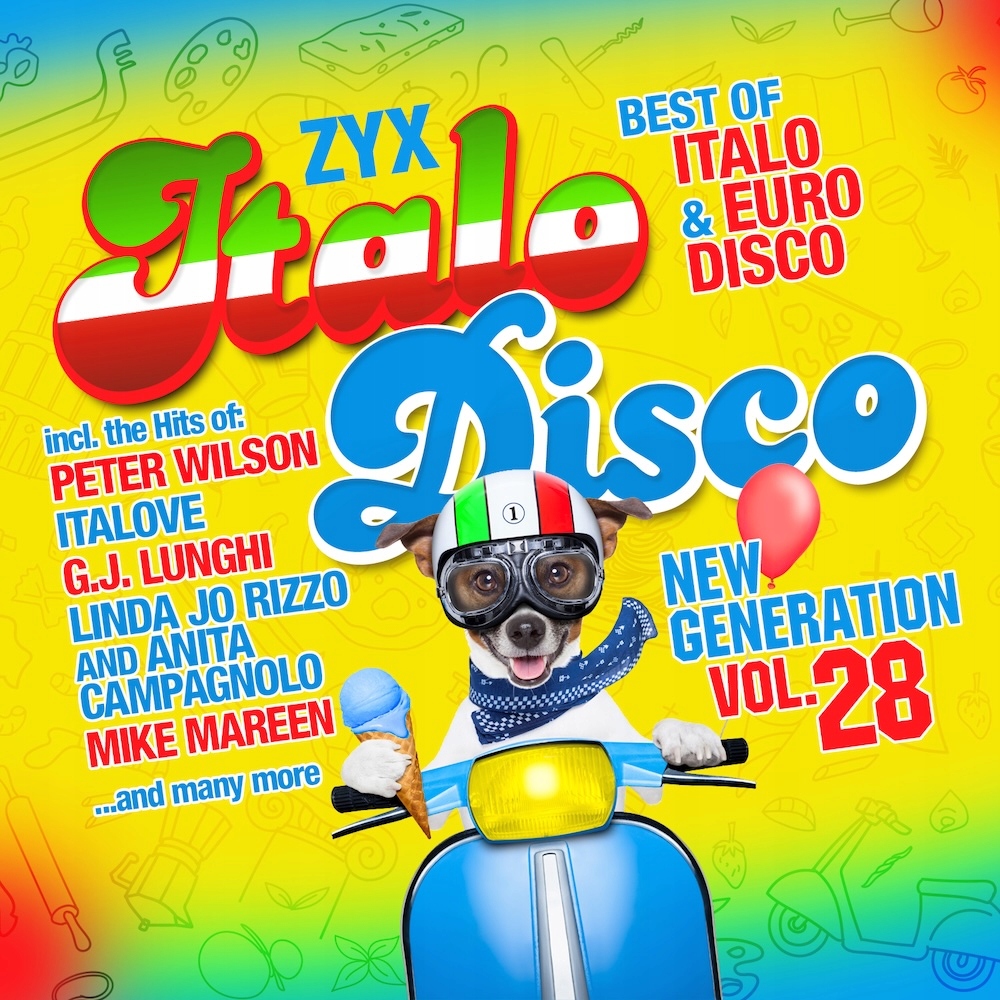 Zyx Italo Disco New Generation Vol. 28 2026 2CD Italove G.j. Lunghi Mozzart