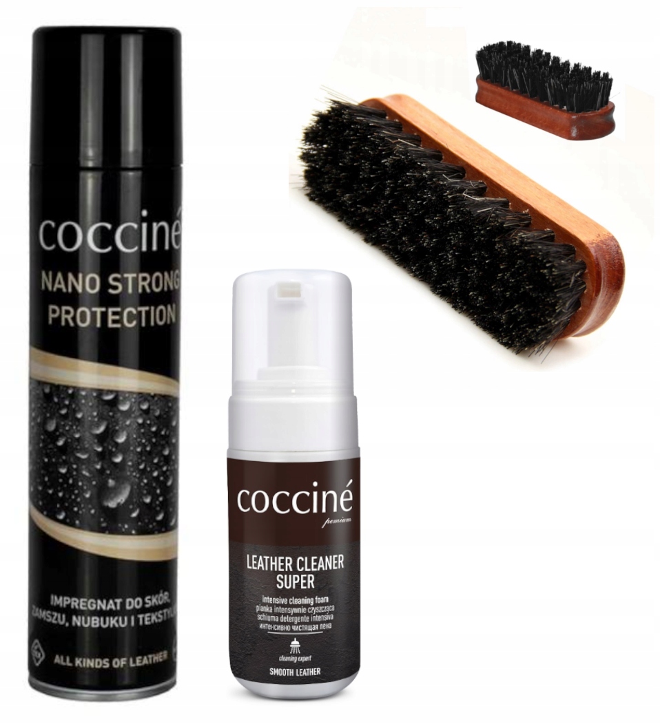 

Zestaw Do Czyszczenia Impregnacji Obuwia 3W1 Skóry