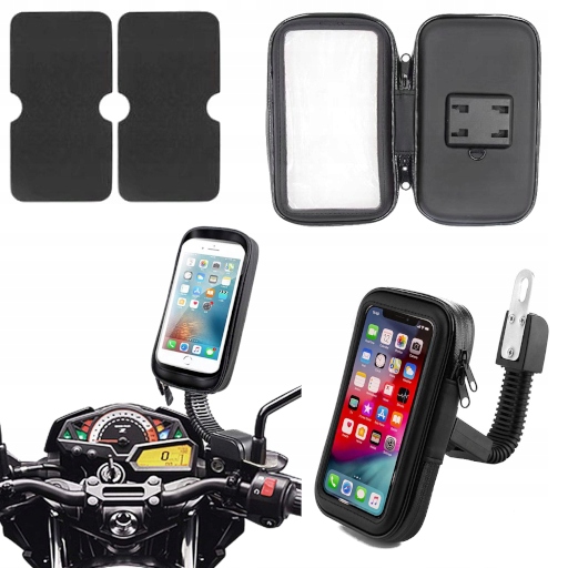 

Uchwyt Z Etui Na Telefon Motor Motocykl Rower L