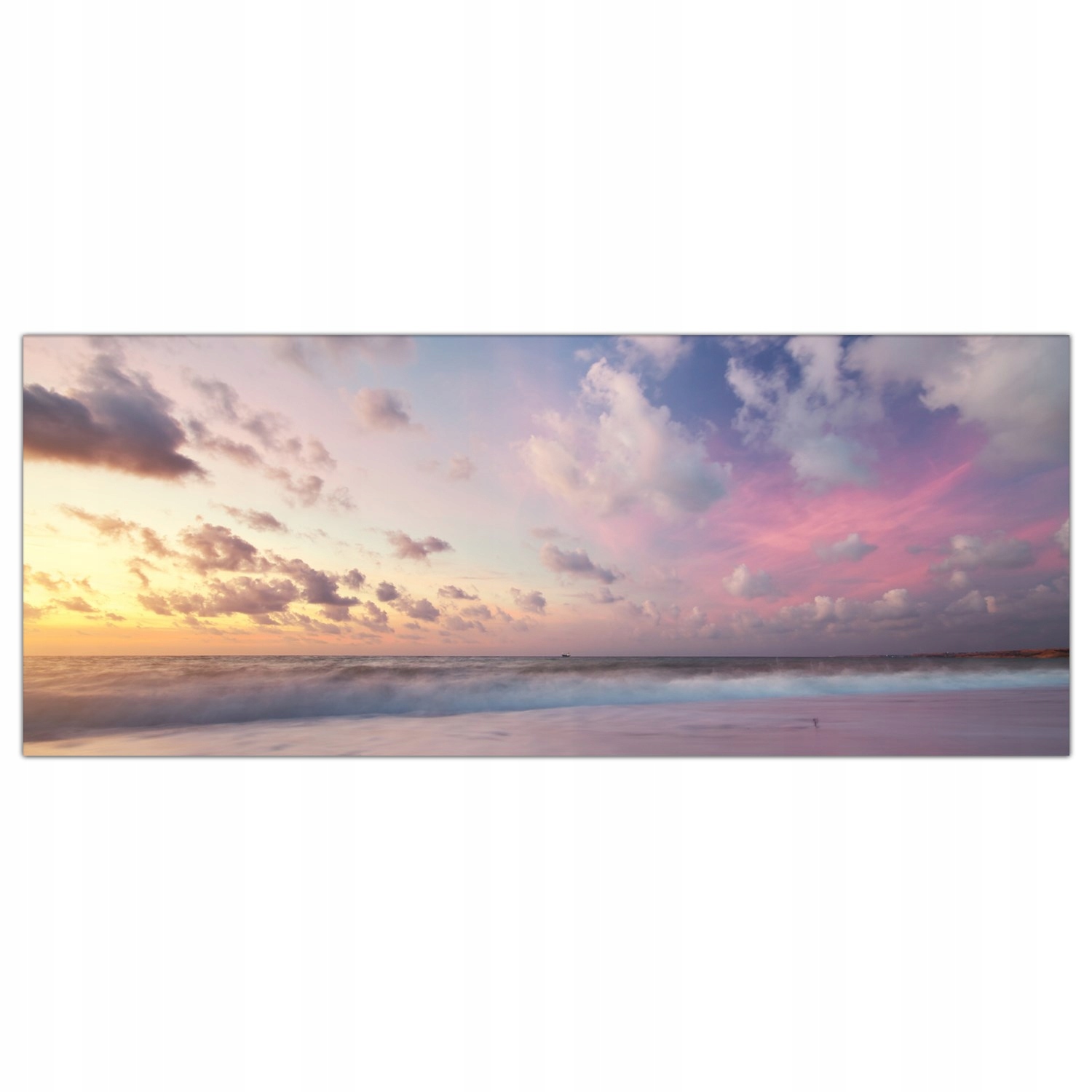 

Hartowany Obraz Szklany Niebo Zachód Słońca 125x50