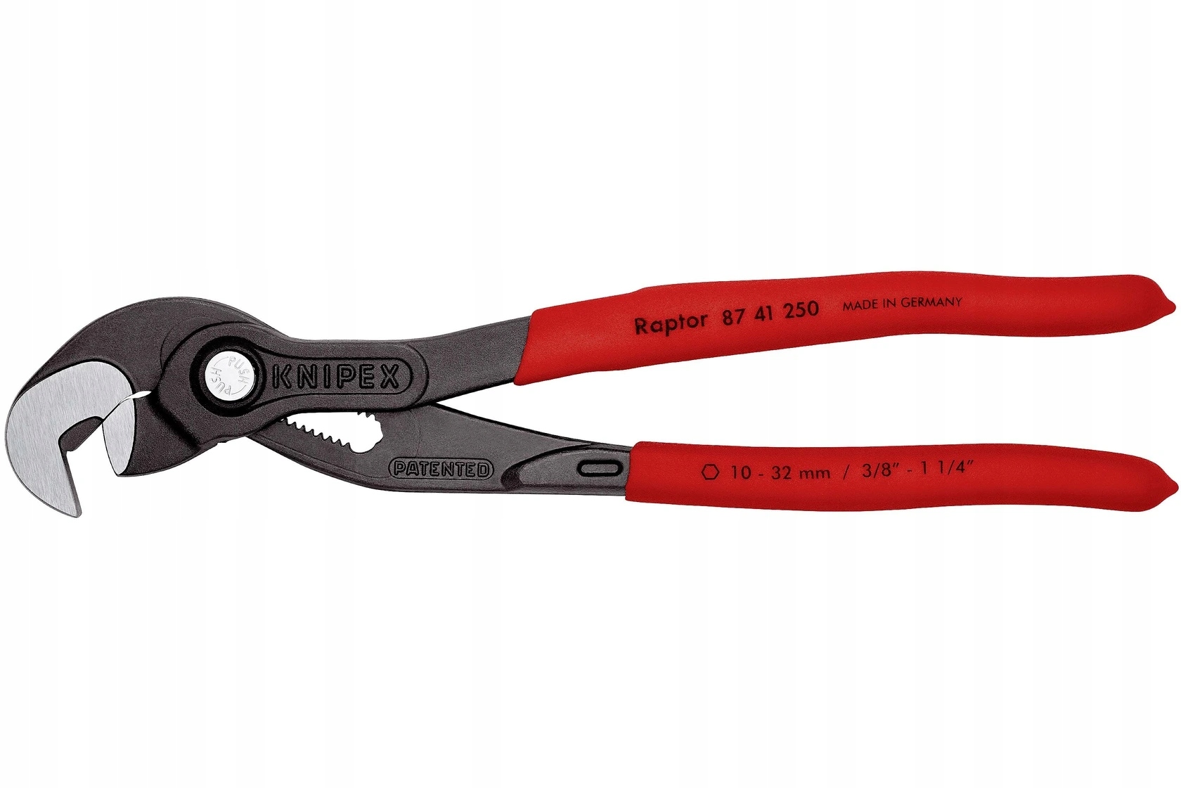 Kleště na matice a šrouby 10-32 mm, délka 25 cm Knipex 87 41 250
