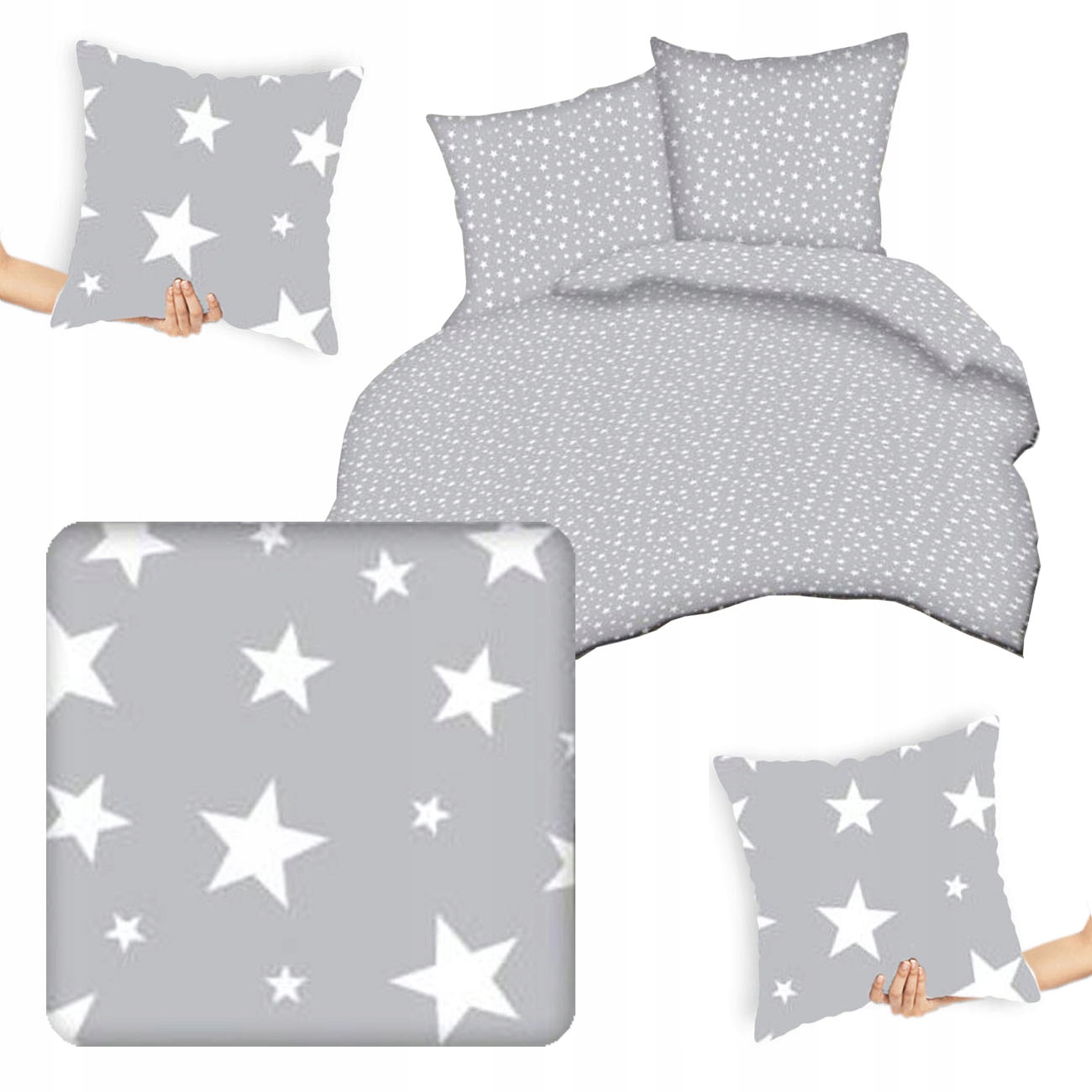 

Pościel zimowa 160x200 święta 2 Poszewki 40x40