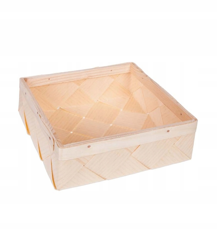 

Koszyk z łuby sosnowej 25x25x8 Eko