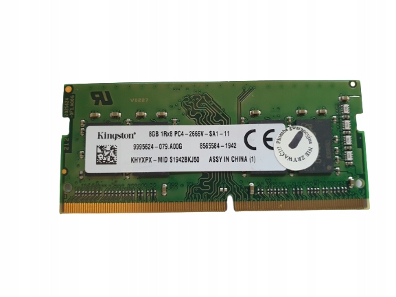 Pamięć Ram 8GB DDR4 Sodimm Laptop PC4 2666MHZ