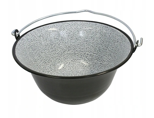 

Garnek Kociołek Na Ognisko Węgierski Myśliwski 6L