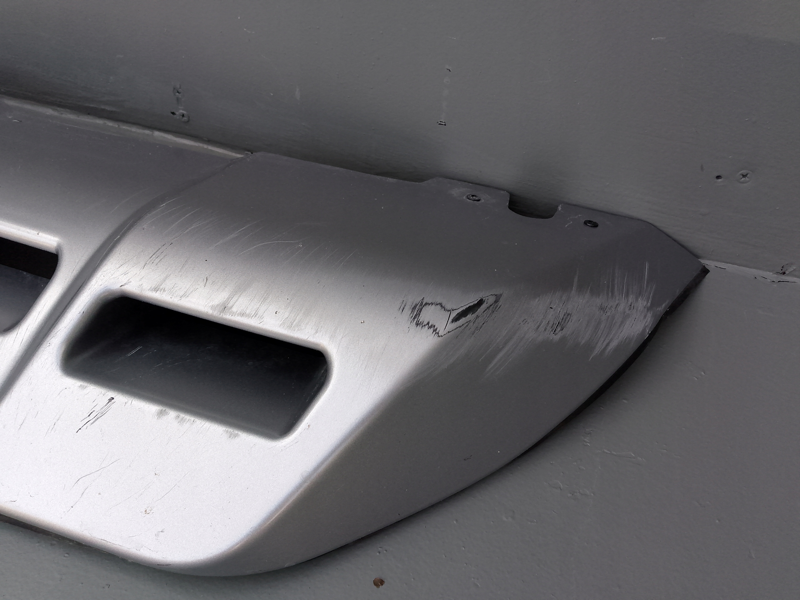 TOYOTA LAND CRUISER 2007- DYFUZOR DOKŁADKA ZDERZAKA PRZÓD PW417-60001 = Strona zabudowy przód