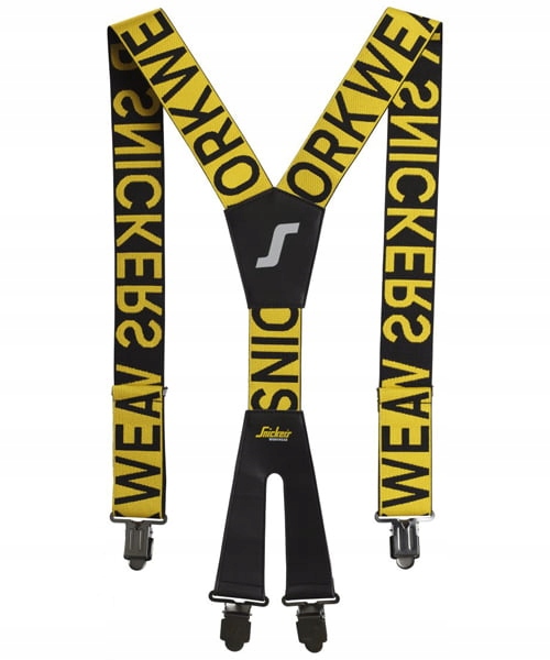 Szelki elastyczne Snickers 9064 Szelki Snickers Żółty