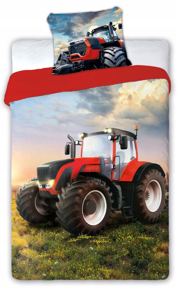 

Pościel 160x200 Traktor Farma Ciągnik Bawełna