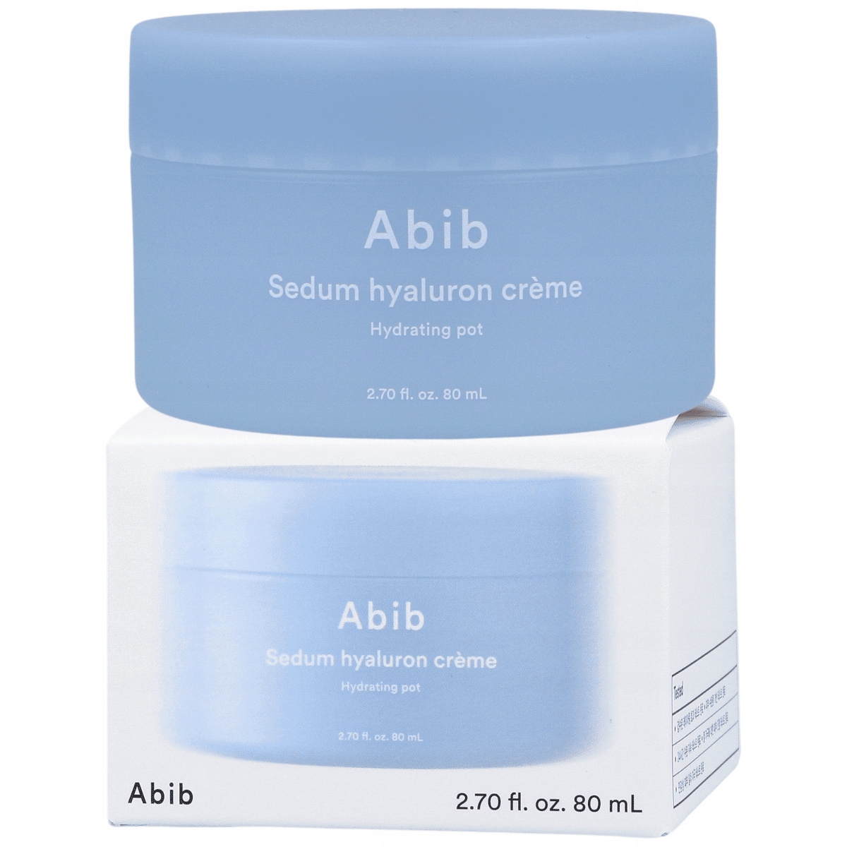 Abib Sedum Hyaluron Creme Hydrating Pot 80 ml, hydratační pleťový krém
