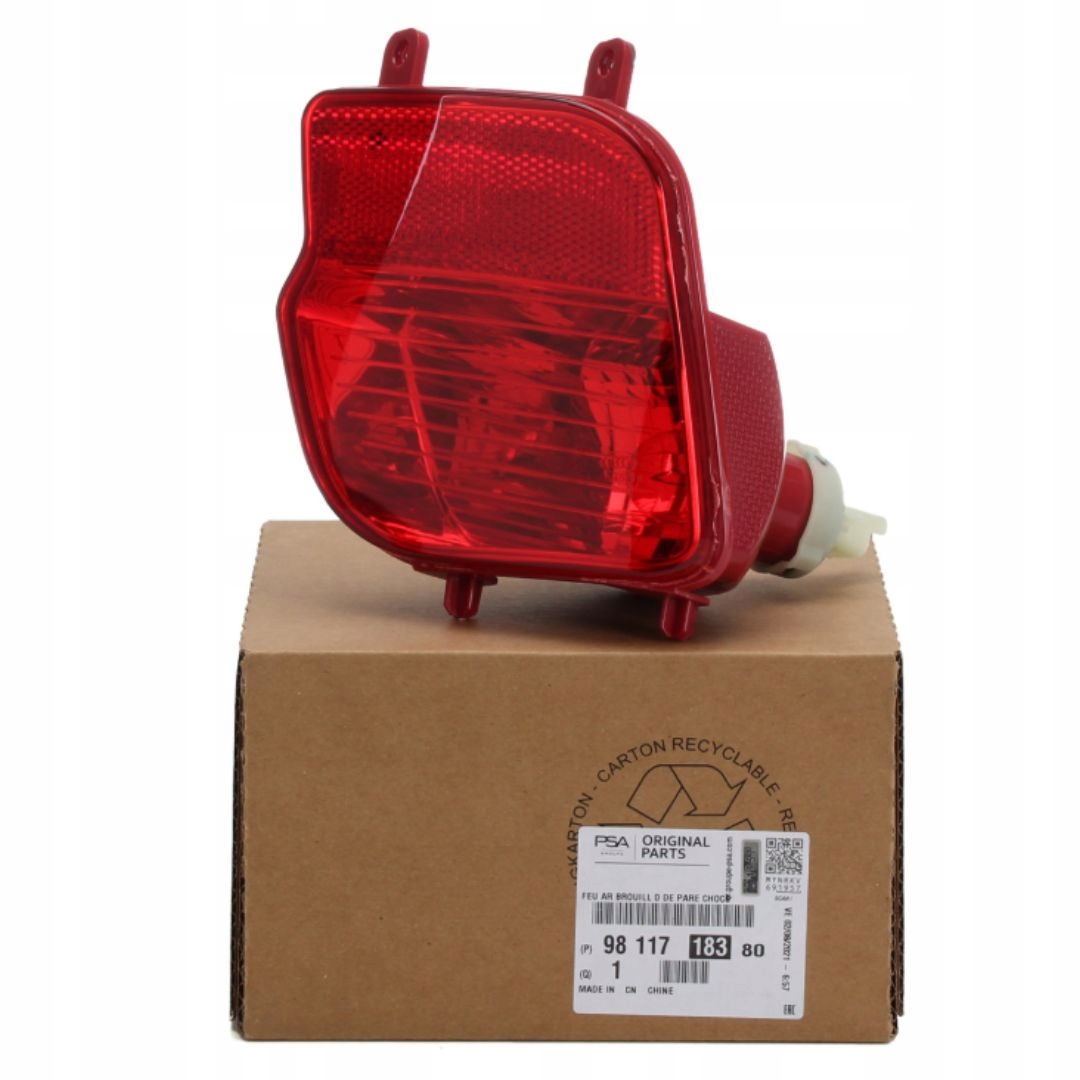 Mlhová Lampa V Pravém Nárazníku Peugeot 2008 3008 Oe 9811718380