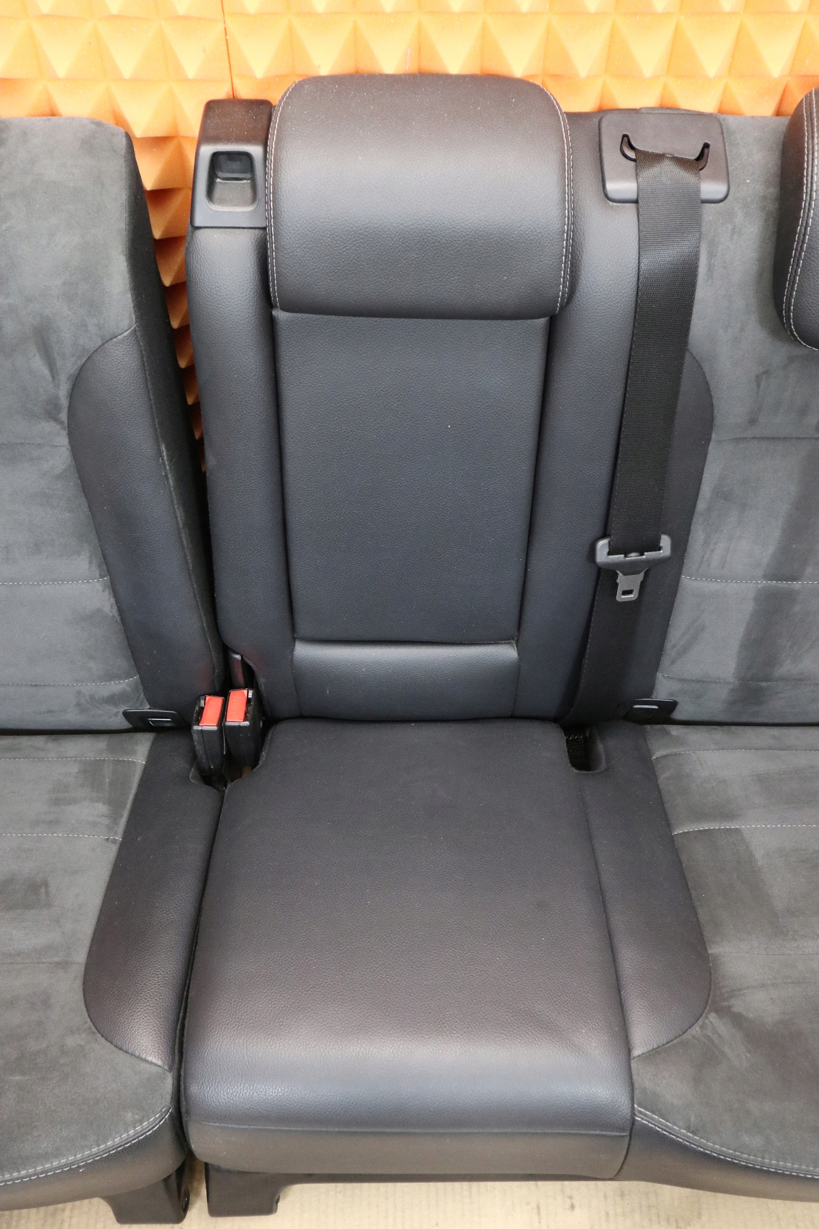 MERCEDES ML W164 РЕСТАЙЛИНГ диван задний кожа