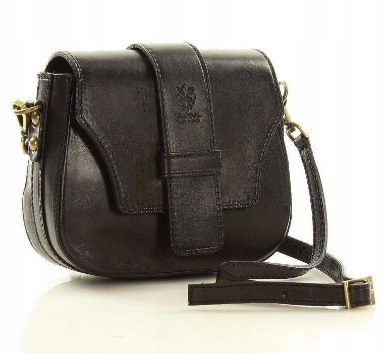 

Włoska skórzana torebka crossbody Skóra 100%