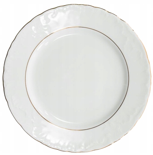 

Talerz deserowy 17 cm ze złota linia Rococo