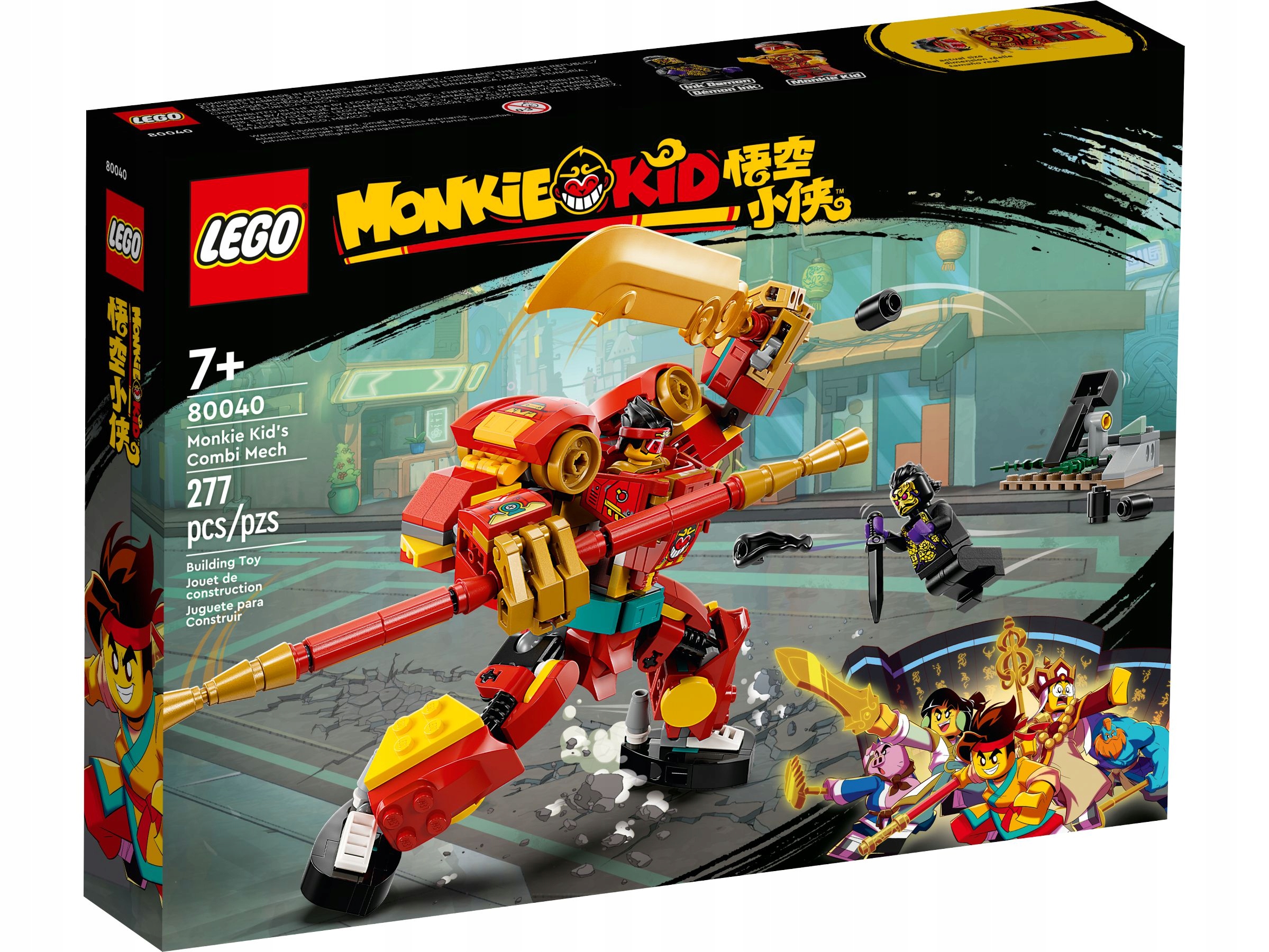 

Lego 80040 Monkie Kid w wielofunkcyjnym mechu Nowe