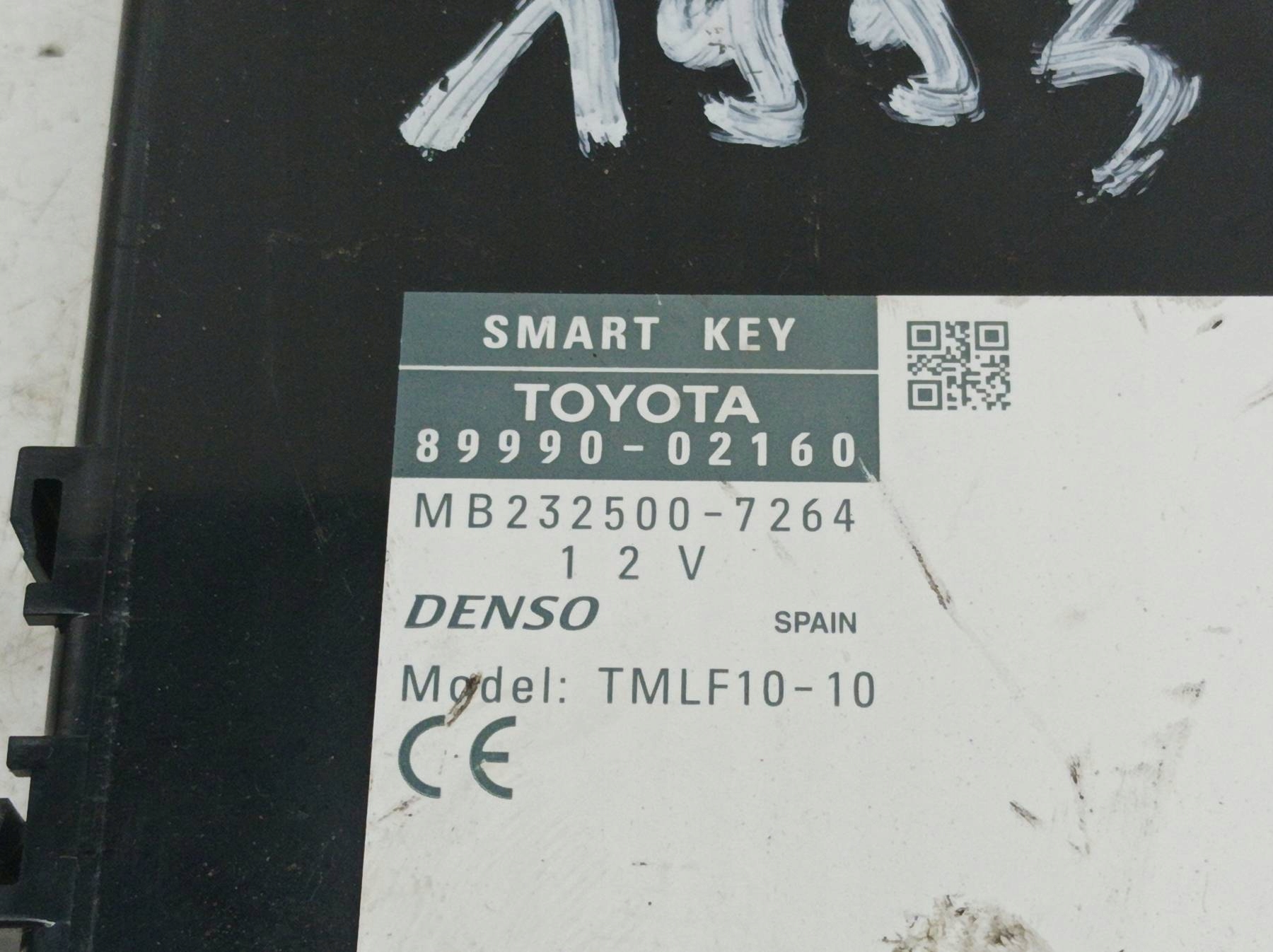 modulo SMART KEY 89990-02160 Toyota Auris II (2012-)