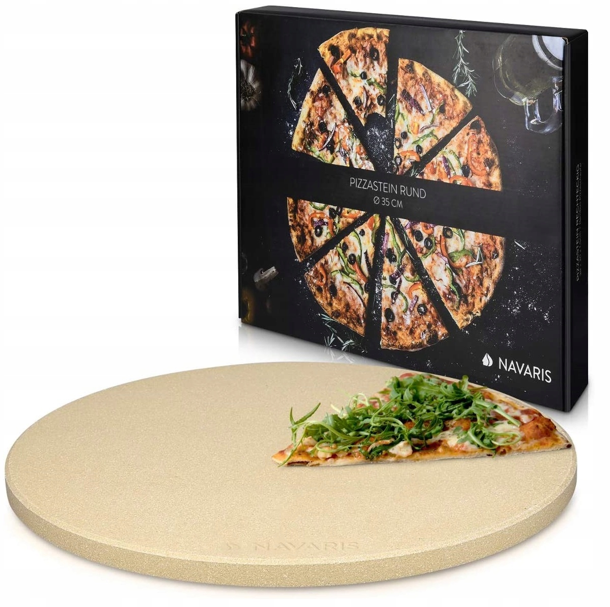 

Kamień Do Pieczenia Pizzy Kordierytowy Okrągły XXL