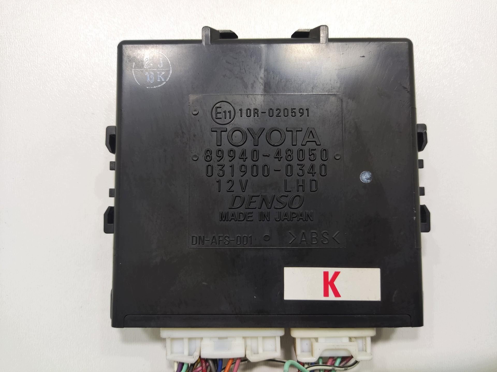 module unité de commande électronique uce feux LEXUS RX II 2003-2008 89940-48050
