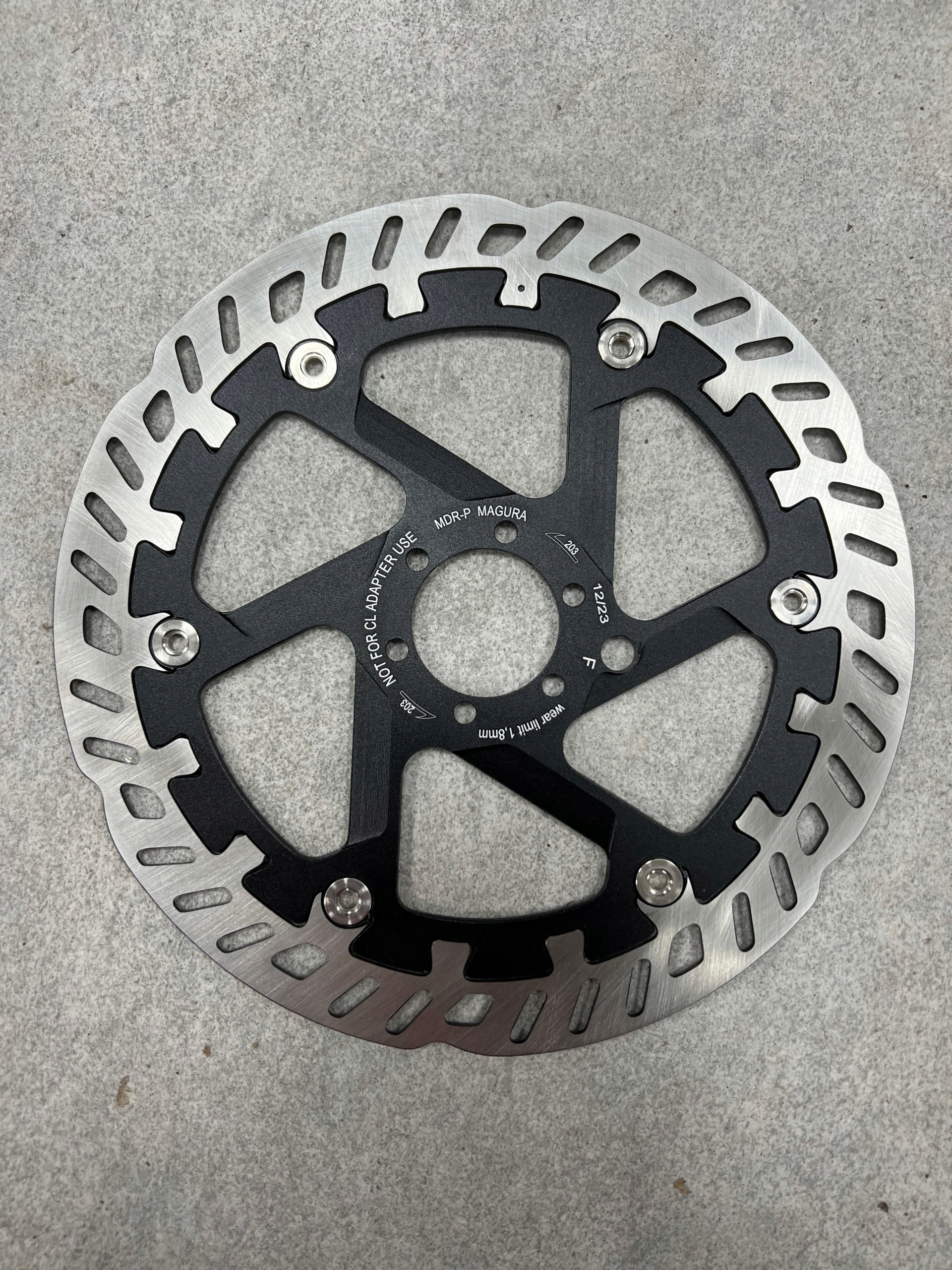 Tarcza hamulcowa Magura MDR-P 203mm 6 śrub E-bike EAN (GTIN) 5906647676057