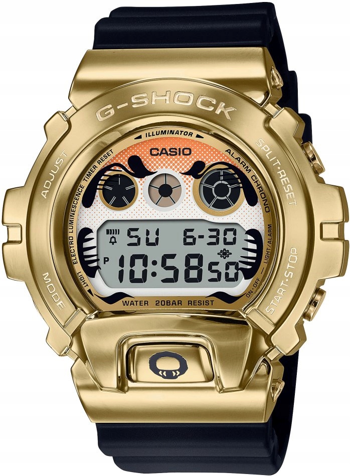Pánské hodinky G-shock GM-6900GDA-9ER černé sportovní nárazuvzdorné