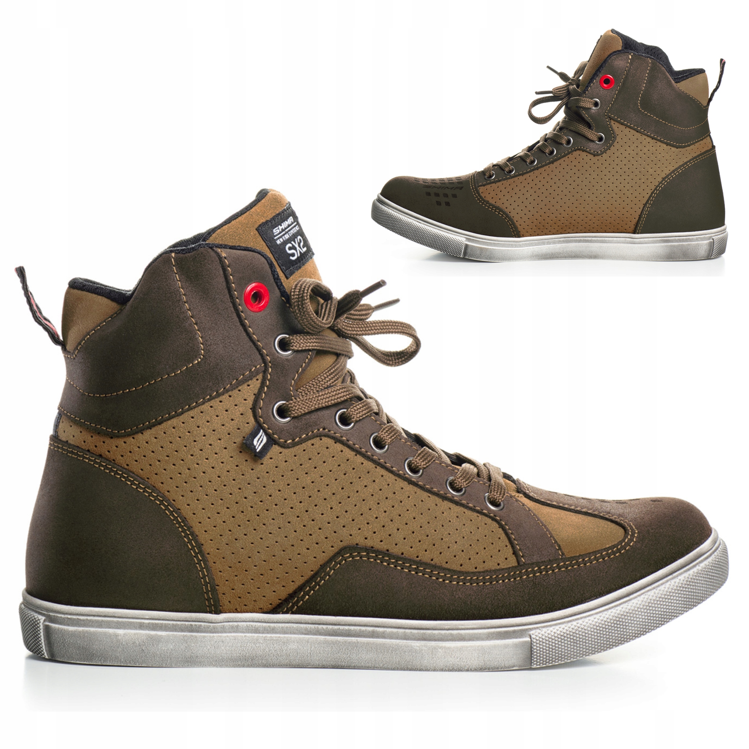 

Shima SX-2 Brown Buty trampki motocyklowe +gratisy