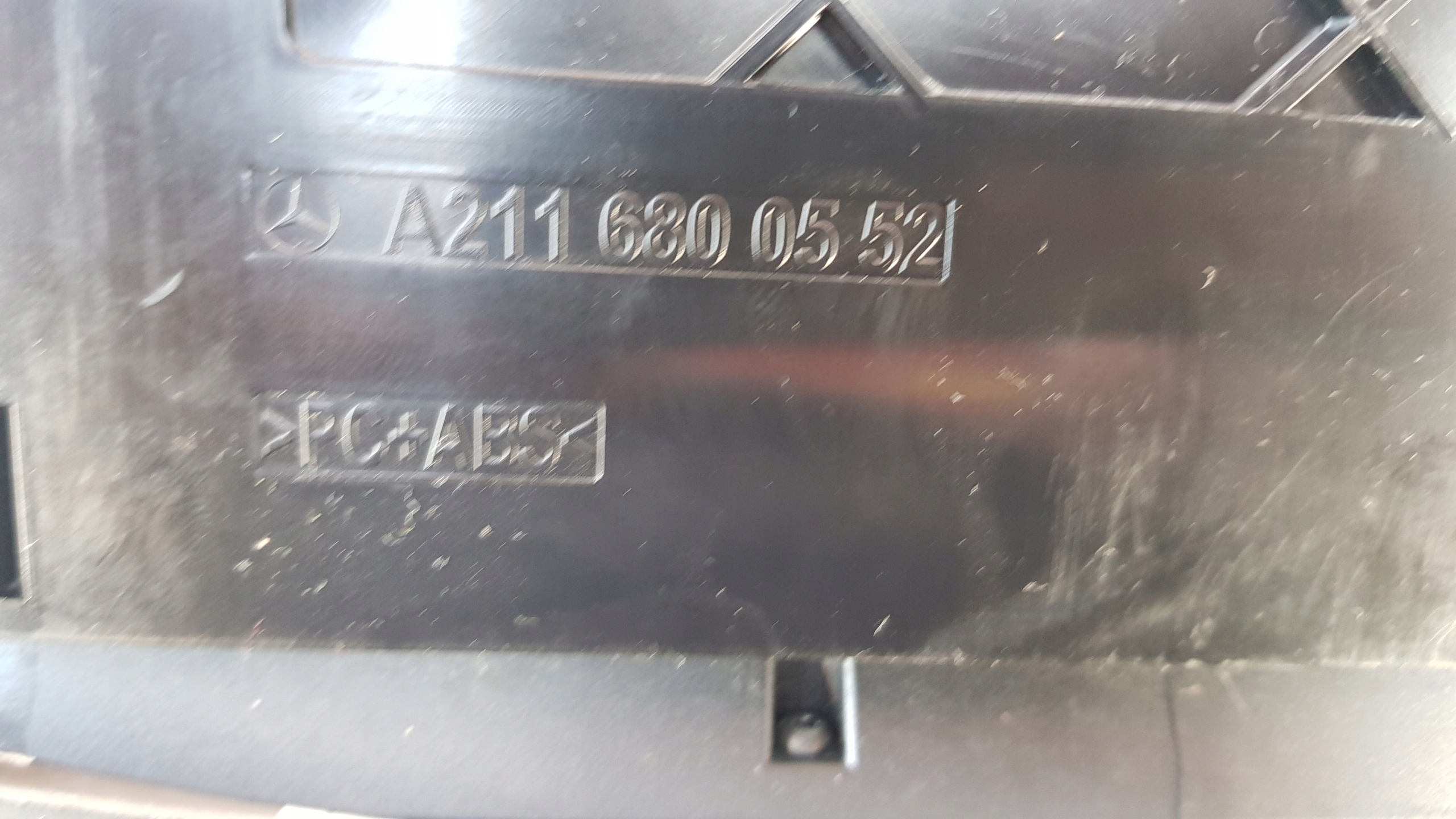 MERCEDES W211 switch PANEL GRZEANE seats AWARYJNY A2116800552