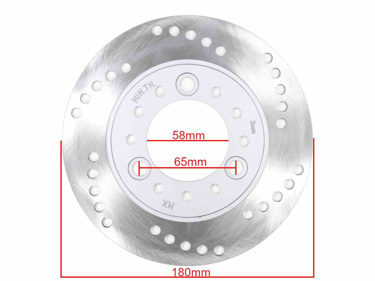 TARCZA HAMULCOWA TYŁ ZIPP QUANTUM KYMCO 2T